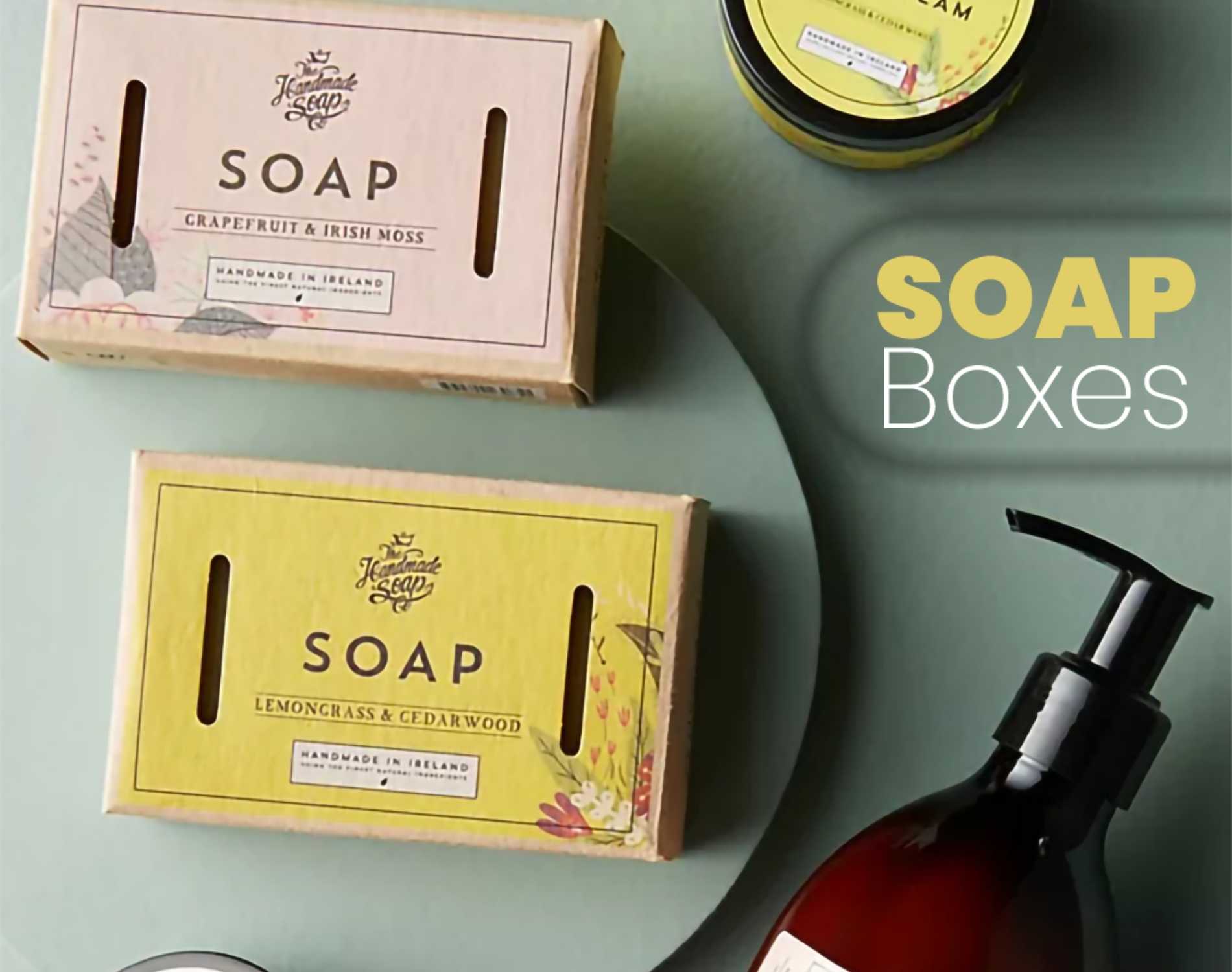 Pick Custom Printed Soap Boxes & Catch User’s Attention