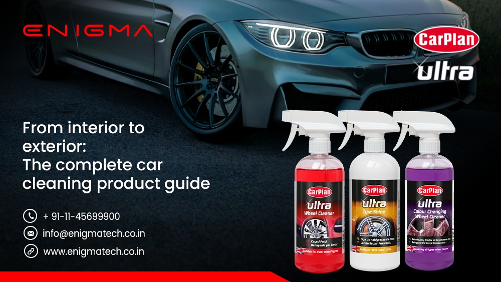 From Interior to Exterior: The Complete Car Cleaning Product Guide