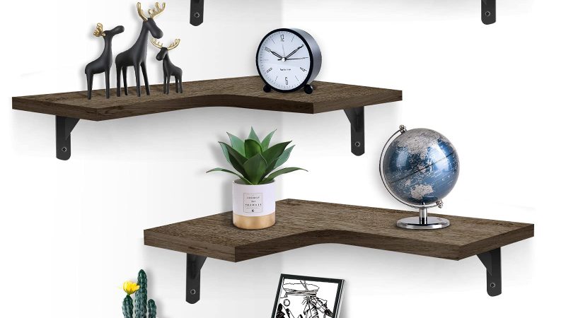 16 Amazing Approaches to including Corner shelves Units In Your Home