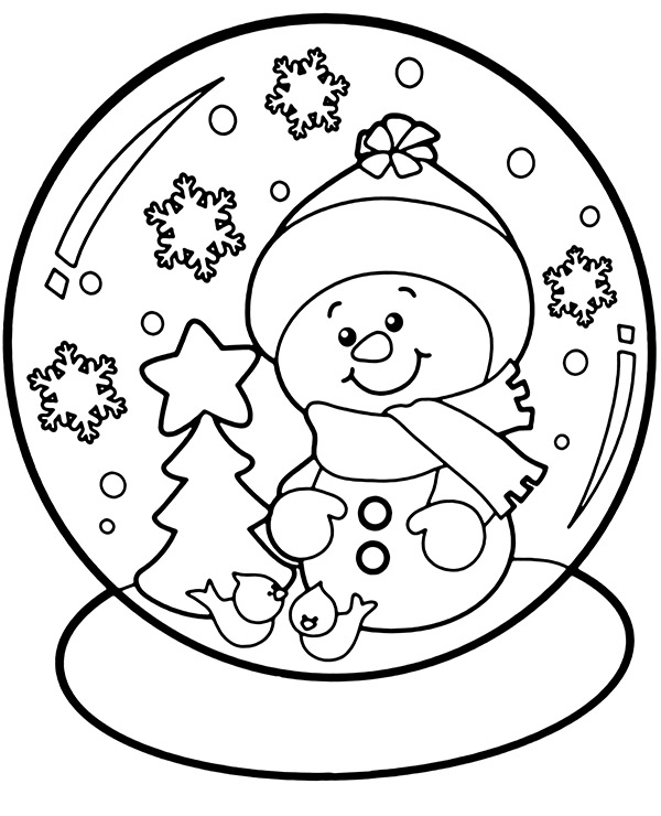 Free Printable Christmas Coloring Pages | Coloring Pages