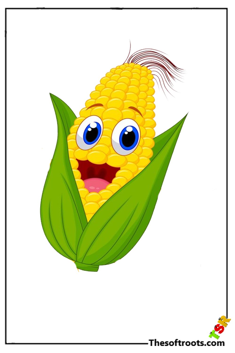 How to Draw Corn Cob Drawing
