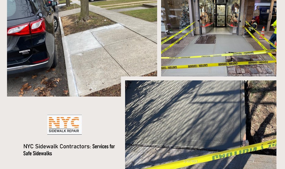 NYC Sidewalk Contractors: Services for Safe Sidewalks