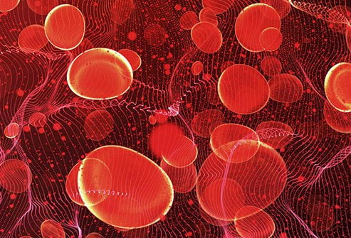 How does anaemia in children and adults relate to any type of cancer?